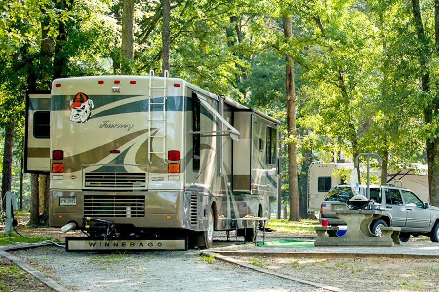 Lake Blackshear GA Veterans State Park Camping