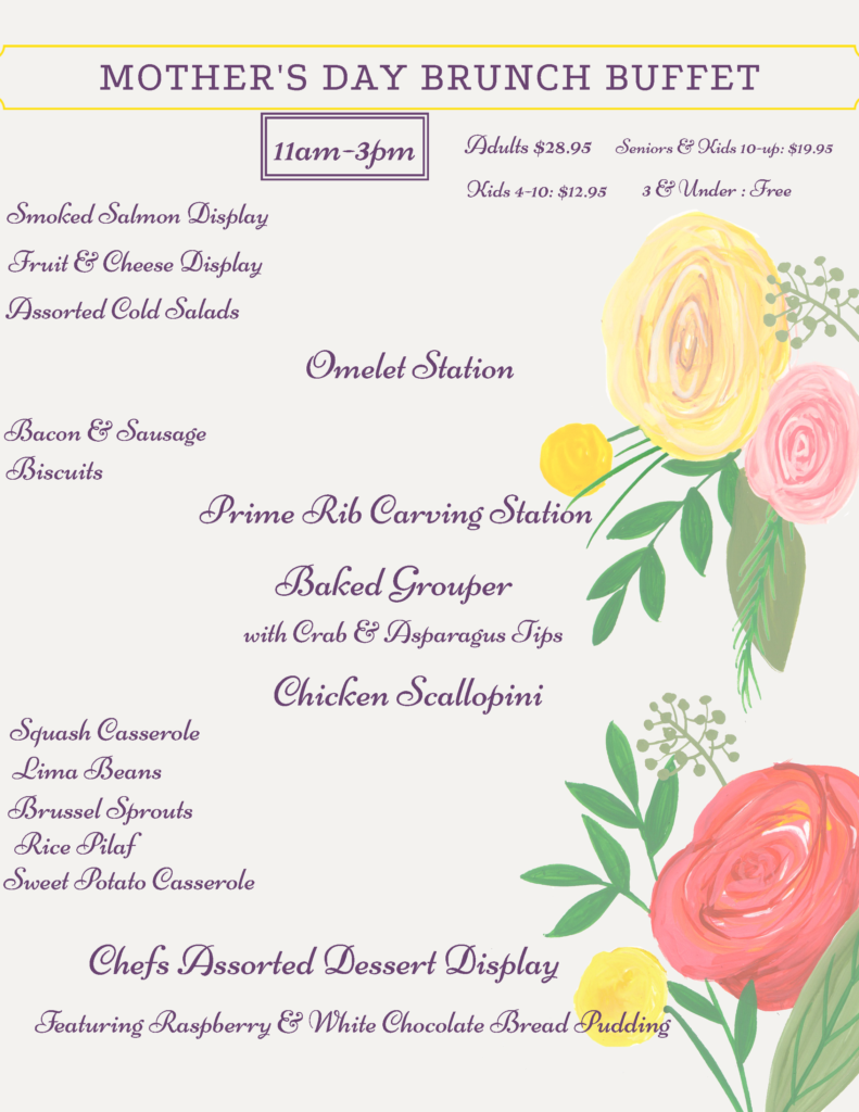 Mother S Day Brunch Lake Blackshear Resort Golf Club Cordele Ga