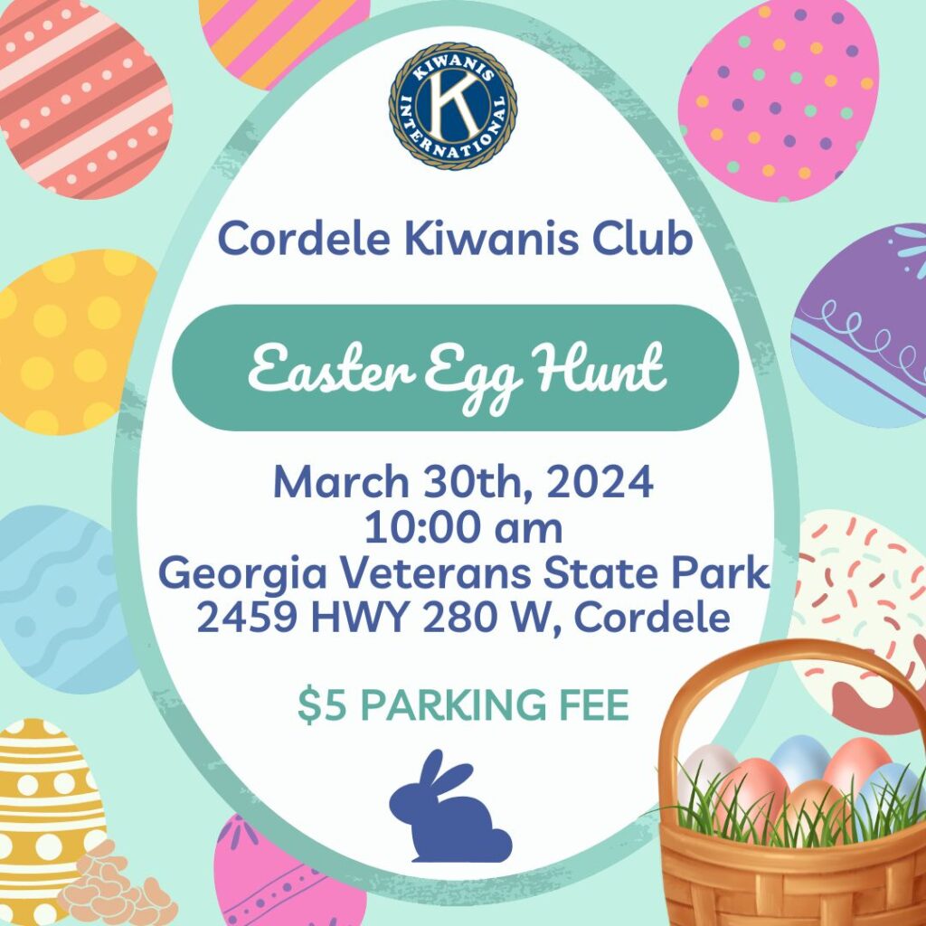 Kiwanis Easter Egg Hunt Lake Blackshear Resort & Golf Club Cordele, GA
